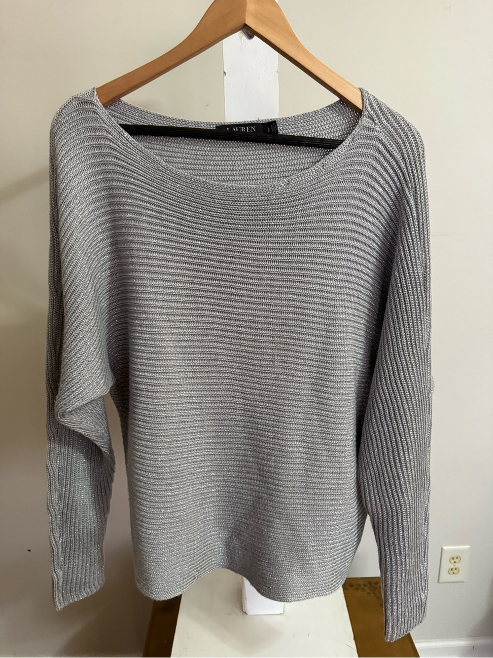 Lauren Ralph Lauren Dolman-Sleeve Boatneck Sweater